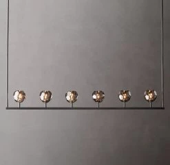 Vakkerlight Chandeliers Crystal Ball Linear Chandelier