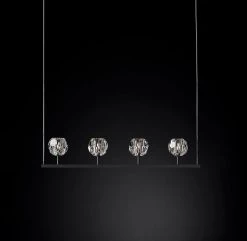 Vakkerlight Crystal Ball Linear Chandeliers