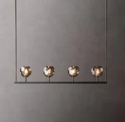 Vakkerlight Chandeliers Crystal Ball Linear Chandelier