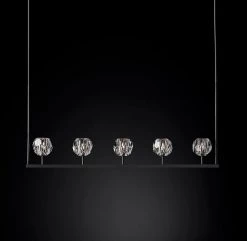 Vakkerlight Crystal Ball Linear Chandeliers