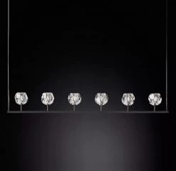 Vakkerlight Crystal Ball Linear Chandeliers