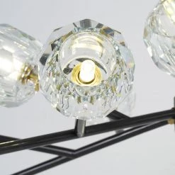 Vakkerlight Chandeliers Crystal Ball Round Cluster Chandelier