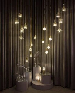 Vakkerlight Crystal Bulb LED Pendant Lamp Pendant Lights