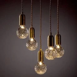 Vakkerlight Crystal Bulb LED Pendant Lamp Pendant Lights