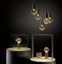 Vakkerlight Crystal Bulb LED Pendant Lamp Pendant Lights