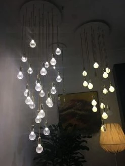 Vakkerlight Crystal Bulb LED Pendant Lamp Pendant Lights