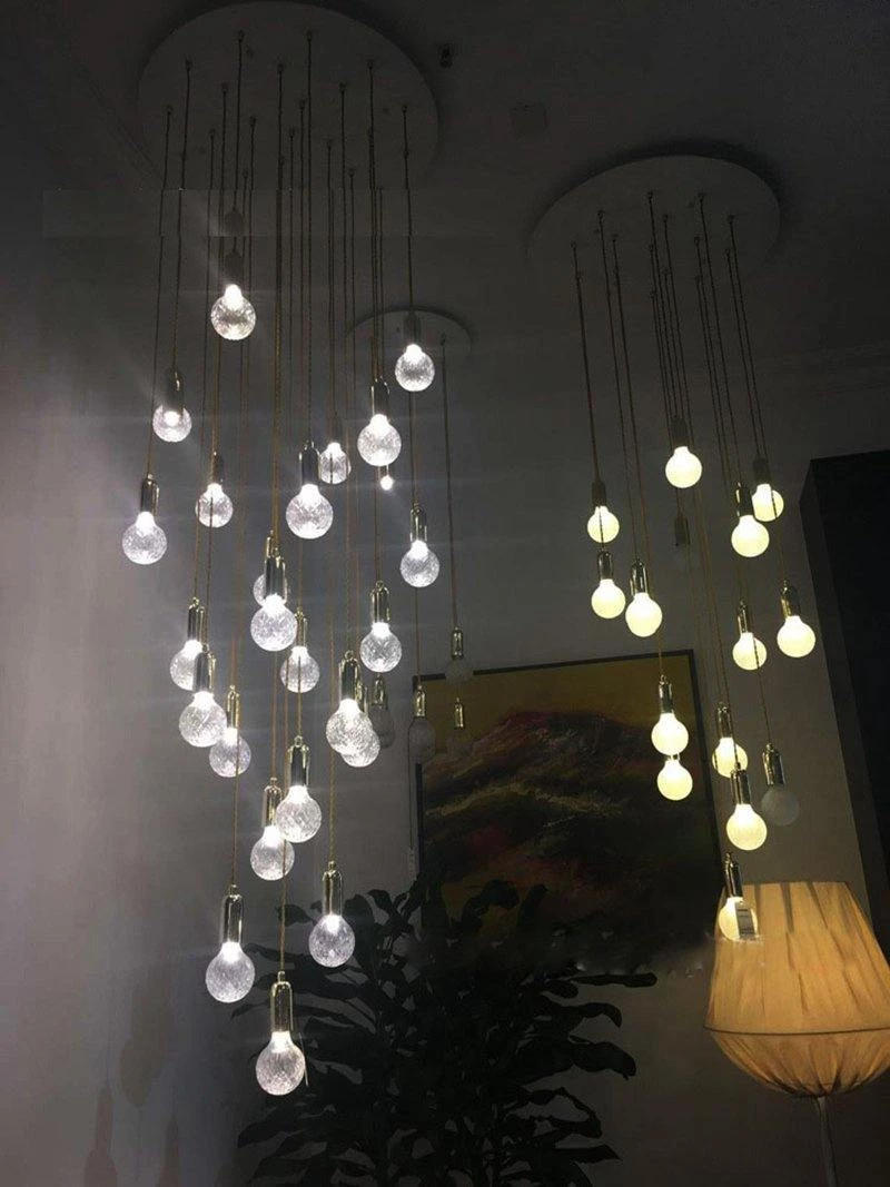 Vakkerlight Crystal Bulb LED Pendant Lamp Pendant Lights