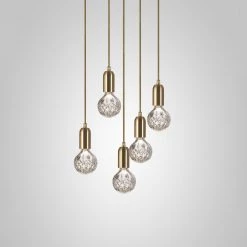 Vakkerlight Crystal Bulb LED Pendant Lamp Pendant Lights