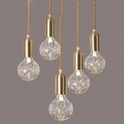 Vakkerlight Crystal Bulb LED Pendant Lamp Pendant Lights