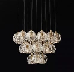 Vakkerlight Crystal Ball Cluster Chandeliers