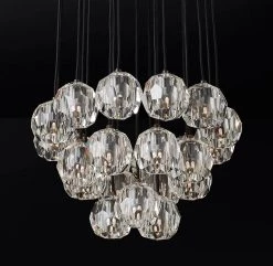 Vakkerlight Crystal Ball Cluster Chandeliers