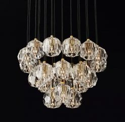Vakkerlight Crystal Ball Cluster Chandeliers
