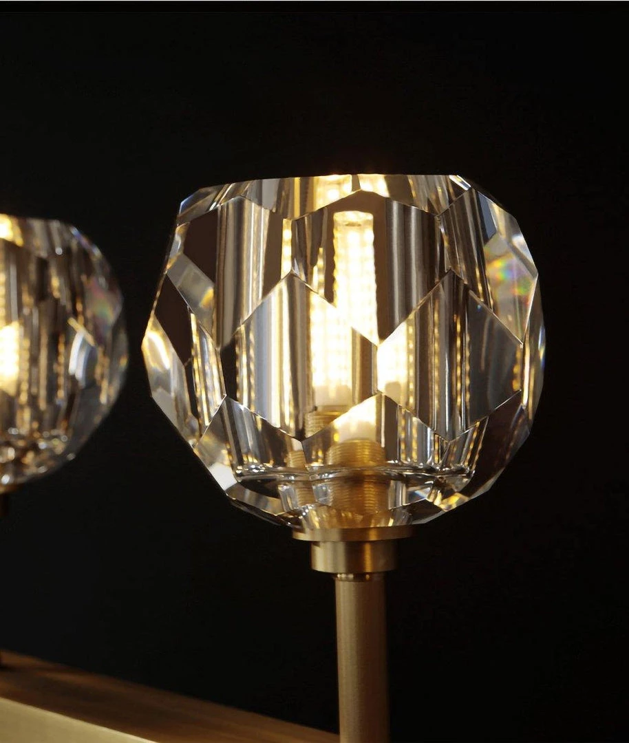 Vakkerlight Chandeliers Crystal Ball Linear Chandelier