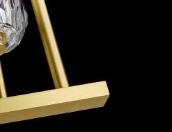 Vakkerlight Chandeliers Crystal Ball Linear Chandelier