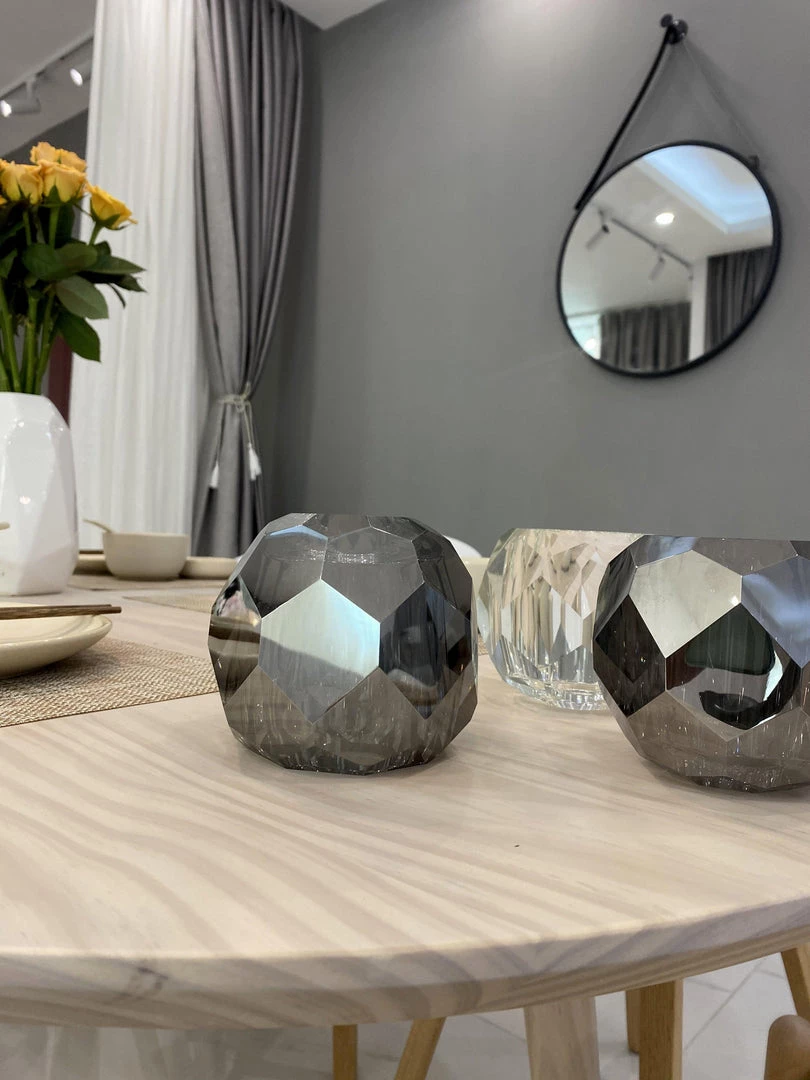 Vakkerlight Chandeliers Crystal Ball Round Cluster Chandelier