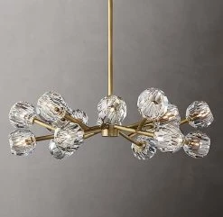 Vakkerlight Chandeliers Crystal Ball Round Cluster Chandelier