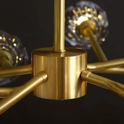 Vakkerlight Chandeliers Crystal Ball Round Cluster Chandelier