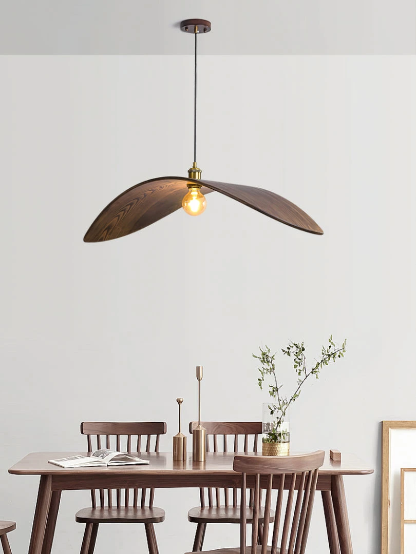 Vakkerlight Curve Wooden Pendant Lamp