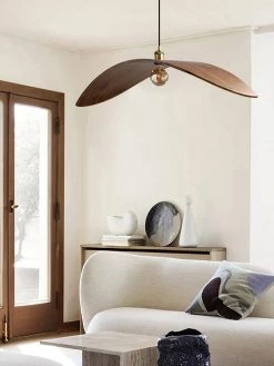 Vakkerlight Curve Wooden Pendant Lamp