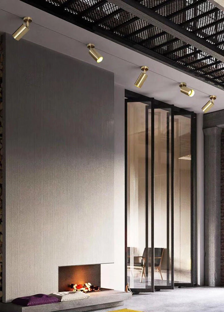 Vakkerlight Cylinder Brass Series Bedroom