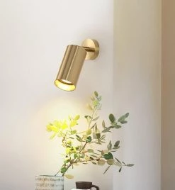 Vakkerlight Cylinder Brass Series Bedroom