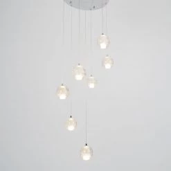Vakkerlight Ball Crystal Pendant Light
