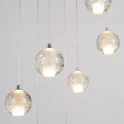 Vakkerlight Ball Crystal Pendant Light
