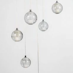 Vakkerlight Ball Crystal Pendant Light