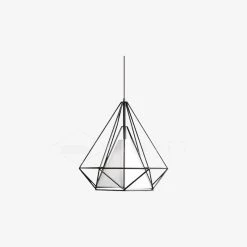 Vakkerlight Pendant Lights Diamond Cage Metal Pendant