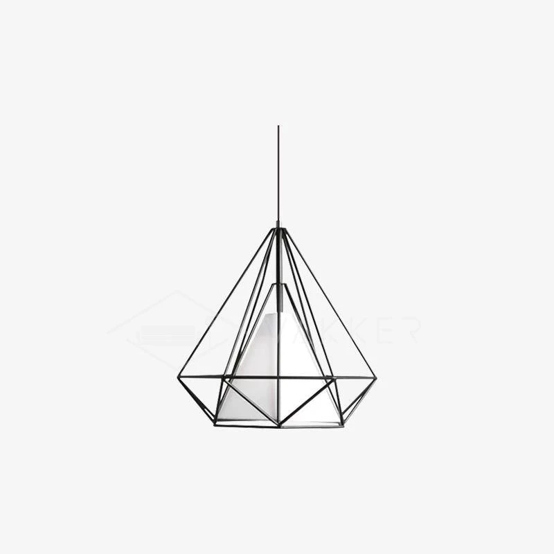 Vakkerlight Pendant Lights Diamond Cage Metal Pendant