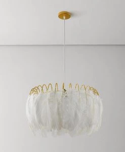 Vakkerlight Pendant Lights Feather Pendant Lamp