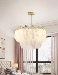 Vakkerlight Pendant Lights Feather Pendant Lamp