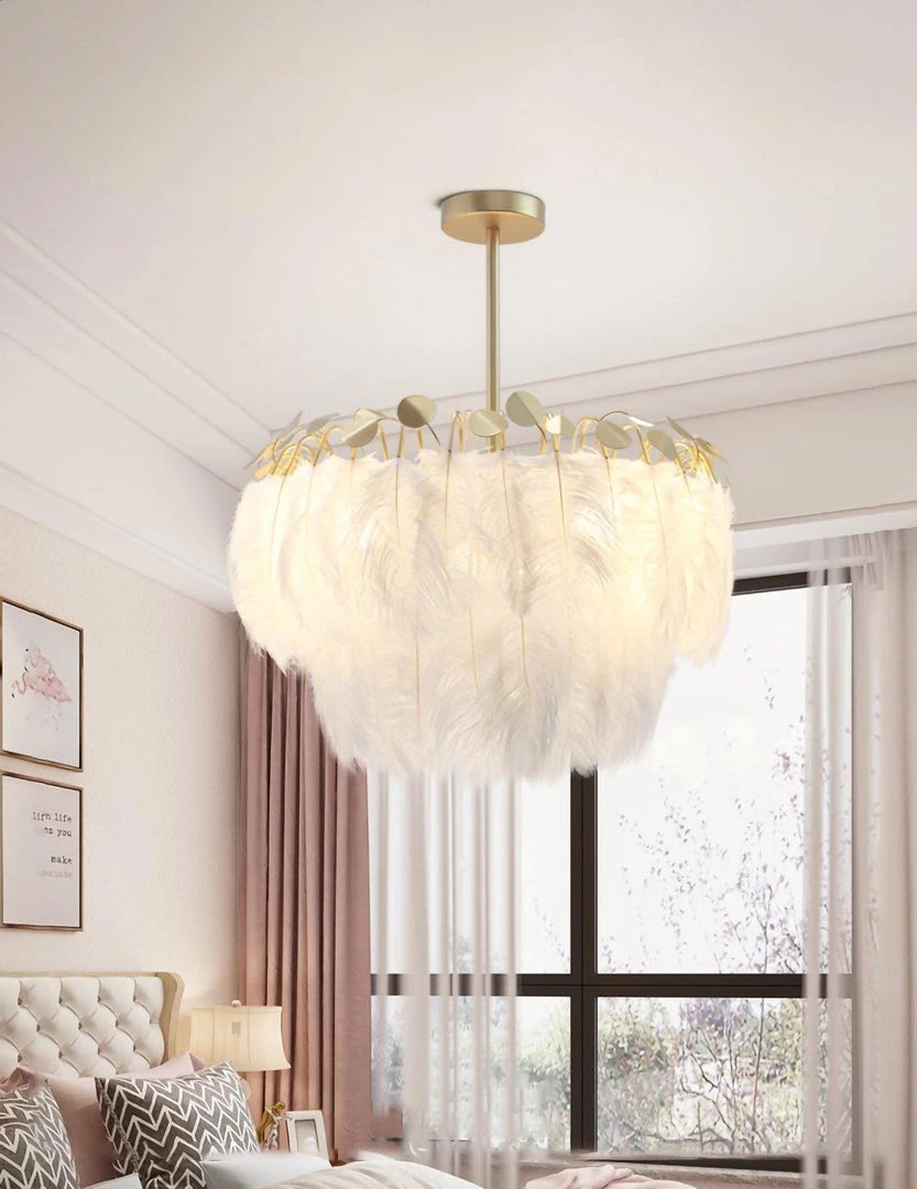 Vakkerlight Pendant Lights Feather Pendant Lamp