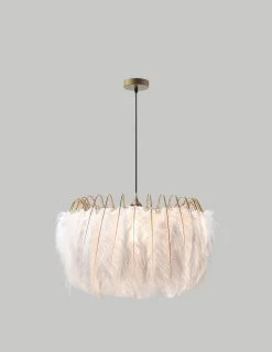 Vakkerlight Pendant Lights Feather Pendant Lamp