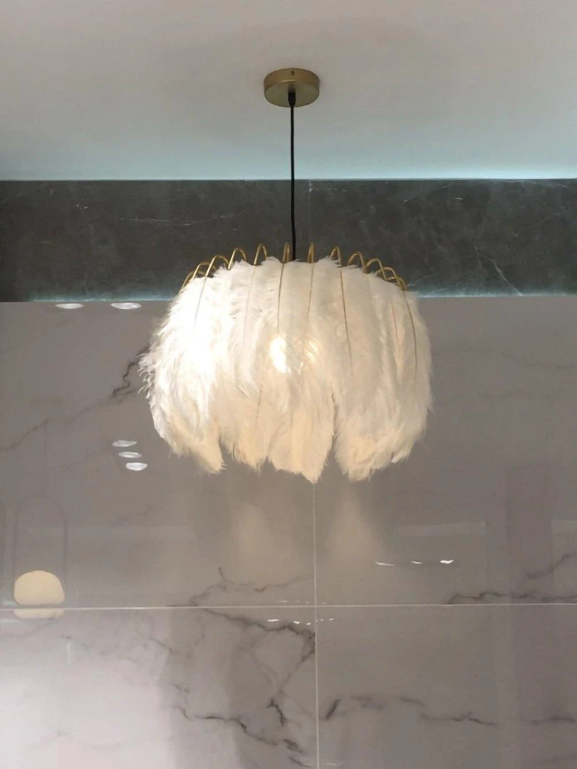 Vakkerlight Pendant Lights Feather Pendant Lamp