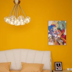 Vakkerlight Ceiling Lamp Flushmount Crystal Ball