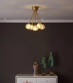 Vakkerlight Ceiling Lamp Flushmount Crystal Ball
