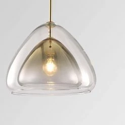 Vakkerlight Futuristische Glass Pendant Light Pendant Lights