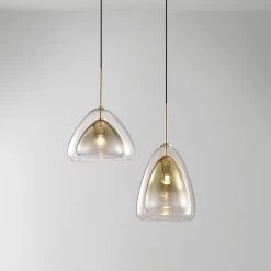 Vakkerlight Futuristische Glass Pendant Light Pendant Lights