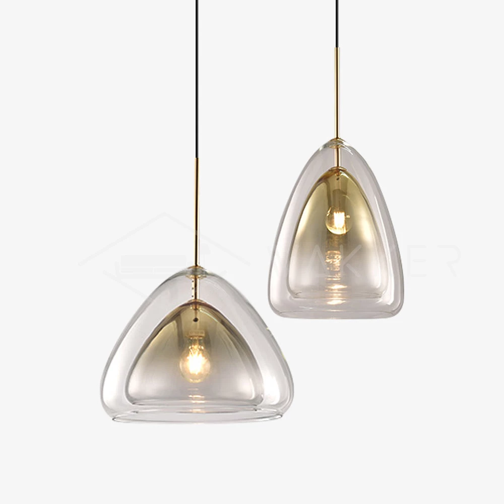 Vakkerlight Futuristische Glass Pendant Light Pendant Lights