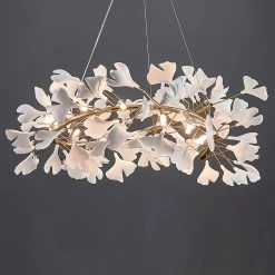 Vakkerlight Gingko Chandelier J Chandeliers