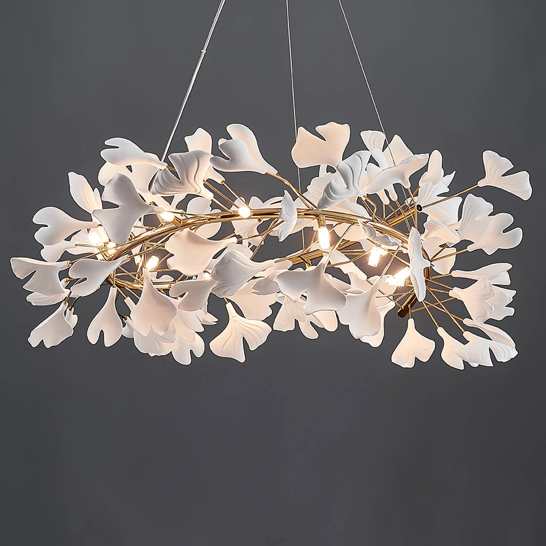 Vakkerlight Gingko Chandelier J Chandeliers