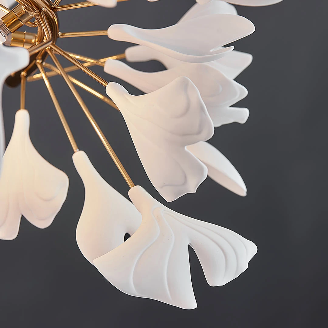 Vakkerlight Gingko Chandelier J Chandeliers