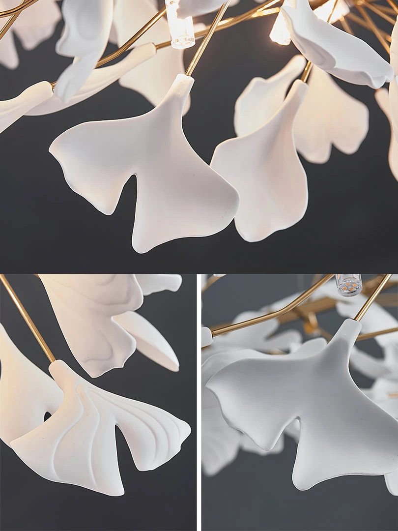 Vakkerlight Gingko Chandelier J Chandeliers