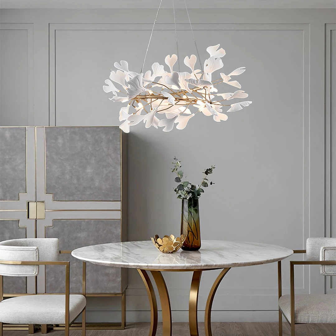 Vakkerlight Gingko Chandelier J Chandeliers
