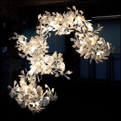 Vakkerlight Chandeliers Gingko Cluster Chandelier F