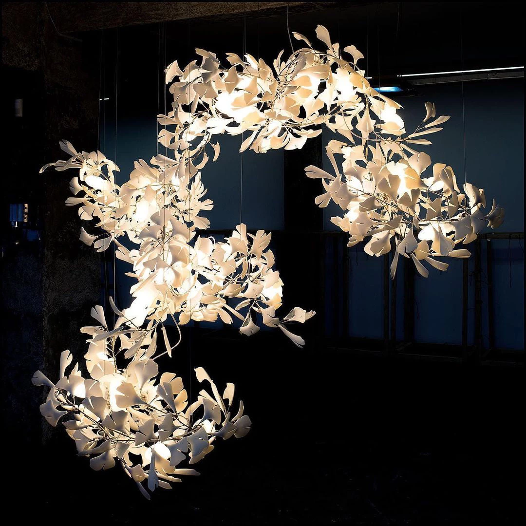 Vakkerlight Chandeliers Gingko Cluster Chandelier F