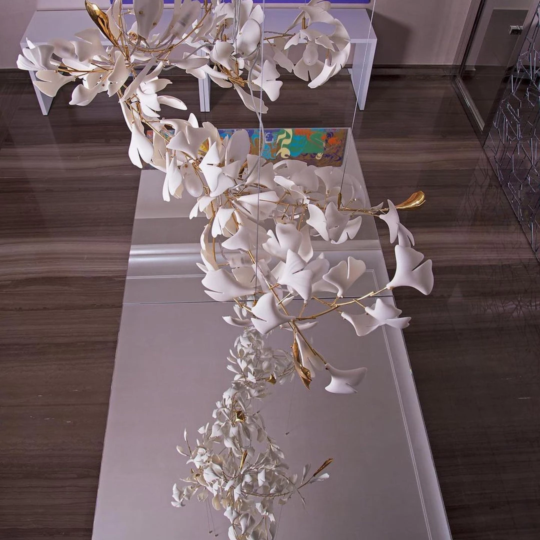 Vakkerlight Chandeliers Gingko Cluster Chandelier F