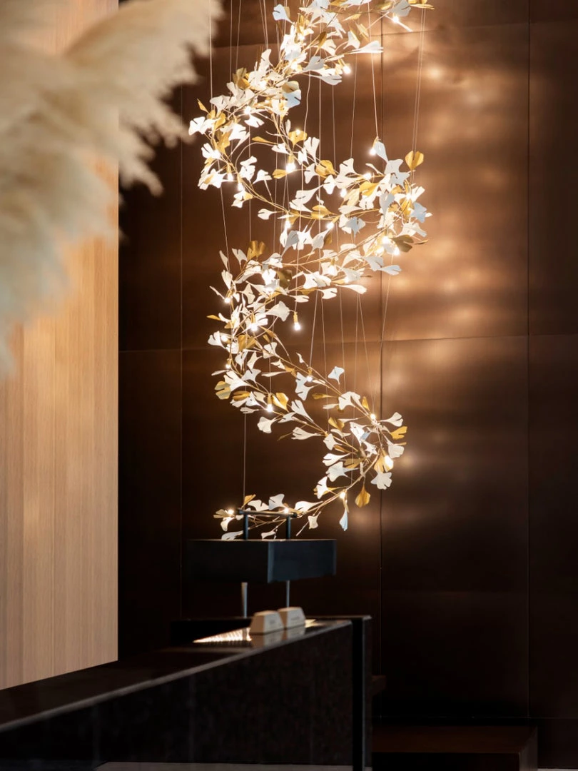 Vakkerlight Chandeliers Gingko Cluster Chandelier F