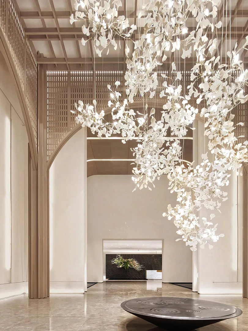 Vakkerlight Chandeliers Gingko Cluster Chandelier F